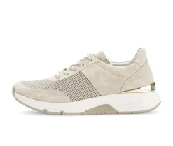 Lage sneaker beige