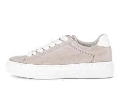 Lage sneaker beige