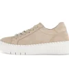Lage sneaker beige