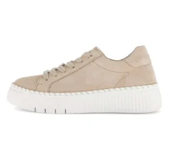 Lage sneaker beige