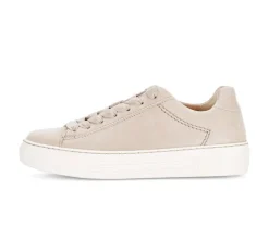 Lage sneaker beige