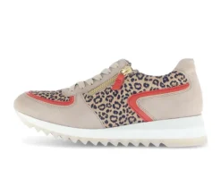 Lage sneaker beige