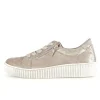 Lage sneaker beige