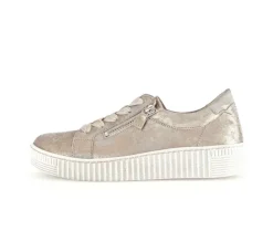 Lage sneaker beige