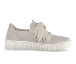 Lage sneaker beige