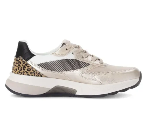 Lage sneaker beige