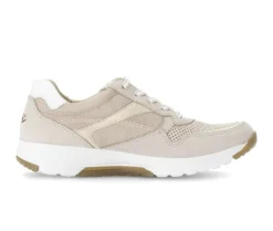 Lage sneaker beige