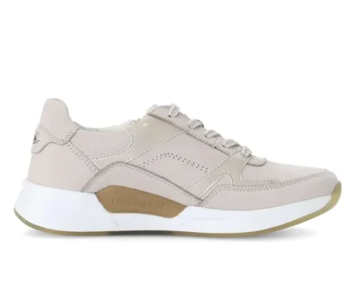 Lage sneaker beige