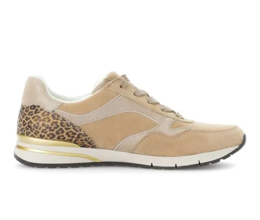 Lage sneaker beige