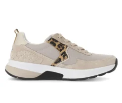 Lage sneaker beige