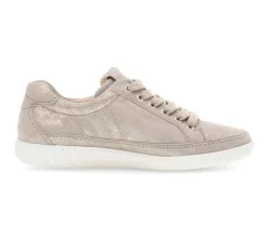 Lage sneaker beige