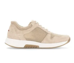 Lage sneaker beige
