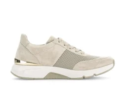 Lage sneaker beige