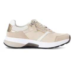 Lage sneaker beige