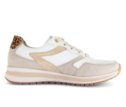 Lage sneaker beige