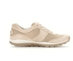 Lage sneaker beige