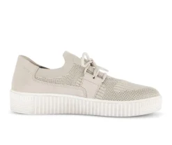 Lage sneaker beige