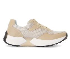 Lage sneaker beige