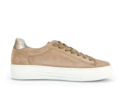 Lage sneaker beige