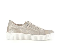 Lage sneaker beige