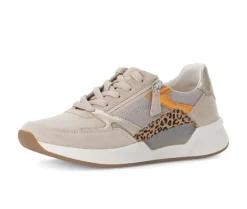 Lage sneaker beige