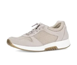 Lage sneaker beige