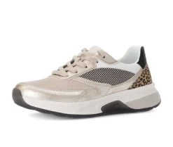Lage sneaker beige