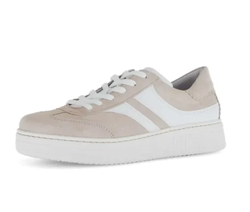 Lage sneaker beige