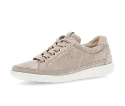 Lage sneaker beige