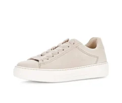 Lage sneaker beige