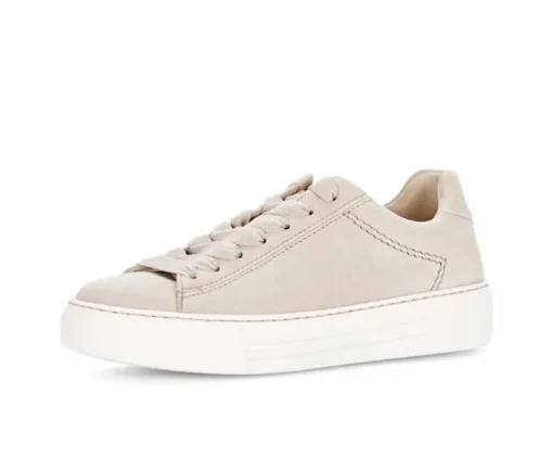 Lage sneaker beige