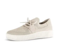 Lage sneaker beige