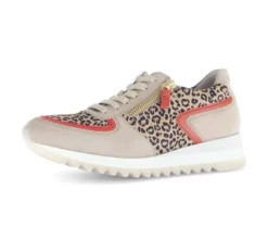 Lage sneaker beige