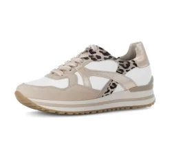 Lage sneaker beige