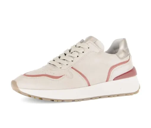 Lage sneaker beige