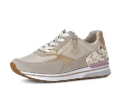 Lage sneaker beige