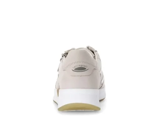 Lage sneaker beige