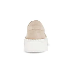 Lage sneaker beige