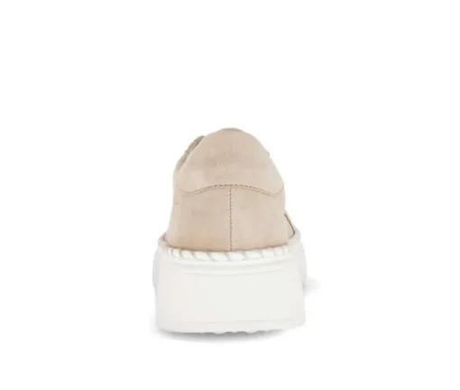 Lage sneaker beige