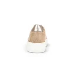 Lage sneaker beige