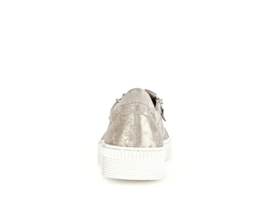 Lage sneaker beige
