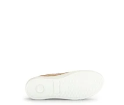 Lage sneaker beige