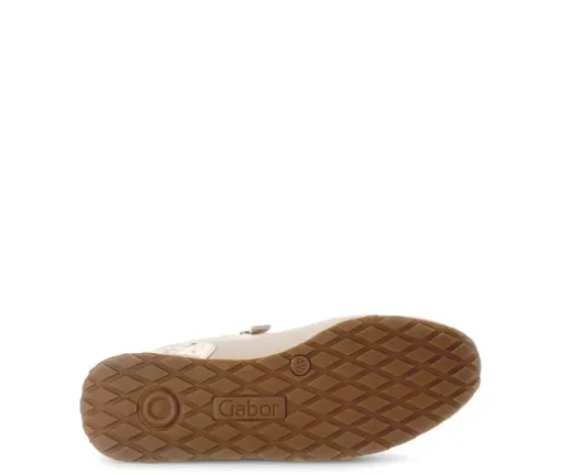 Lage sneaker beige