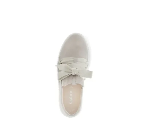 Lage sneaker beige