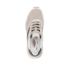 Lage sneaker beige