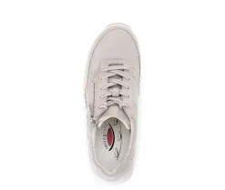Lage sneaker beige