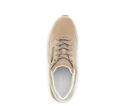 Lage sneaker beige