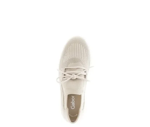 Lage sneaker beige