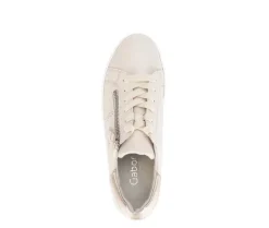 Lage sneaker beige