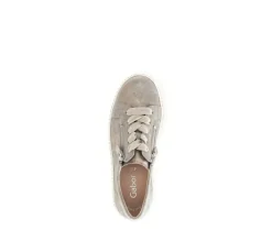Lage sneaker beige